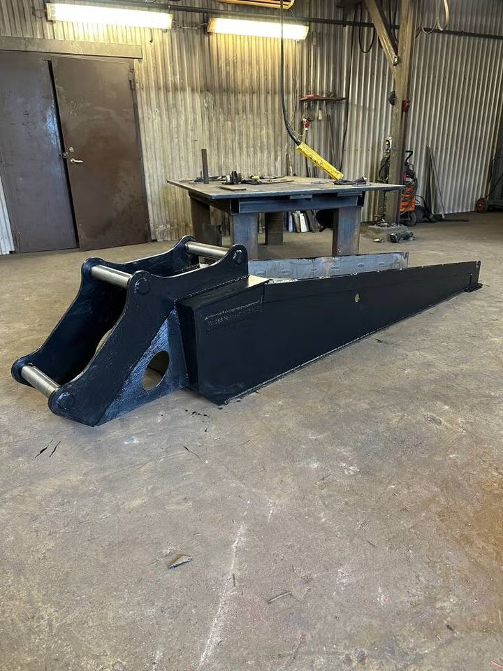 Återfyllnadsskopa för grävmaskin