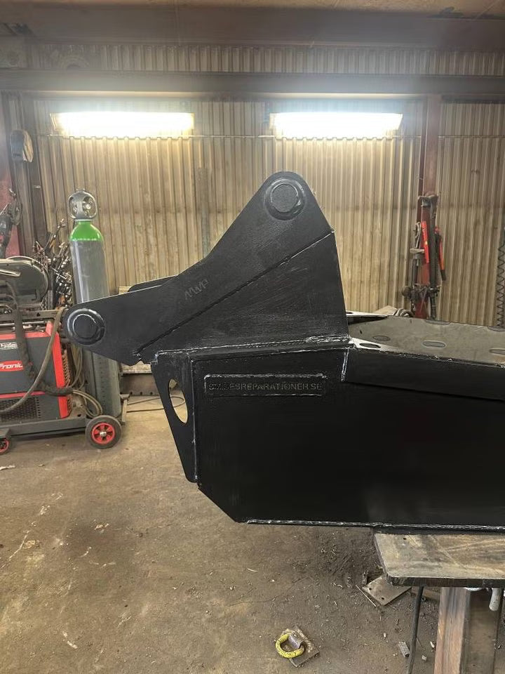 Återfyllnadsskopa för grävmaskin